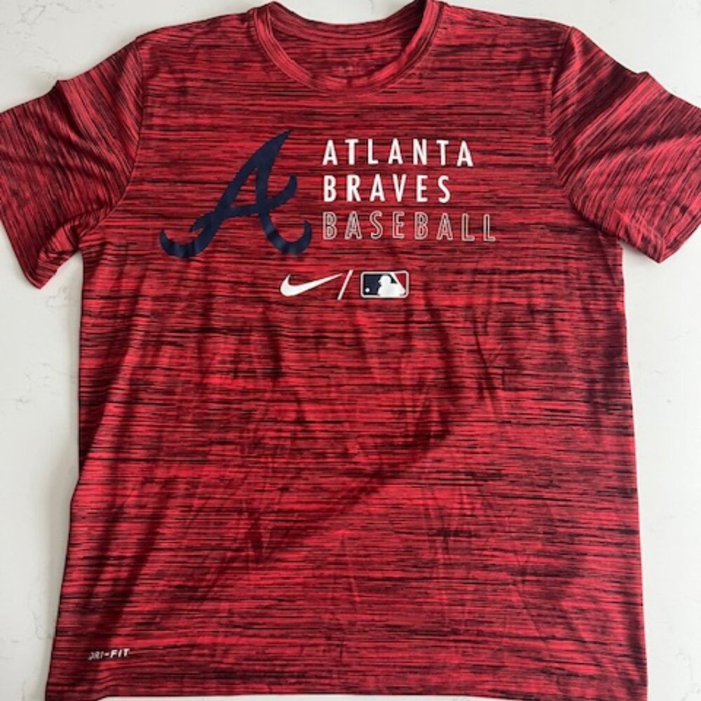 Nike DRI-FIT Men's Atlanta Braves T-Shirt | Sz. Large